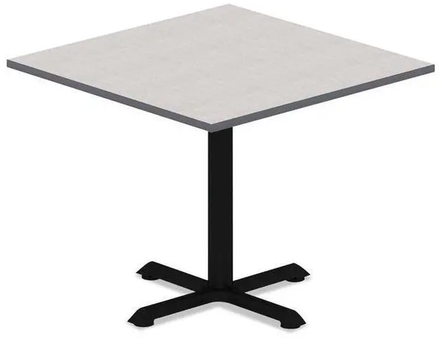 Alt view image 4 of 7 - Alera Reversible Laminate Table Top Square 35 3/8w x 35 3/8d ALETTSQ36WG