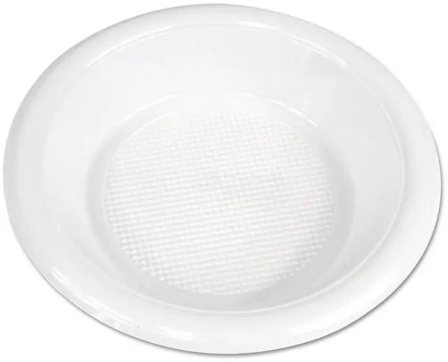 Alt view image 2 of 4 - Boardwalk BWKBOWLHIPS12WH Hi-Impact Plastic Dinnerware