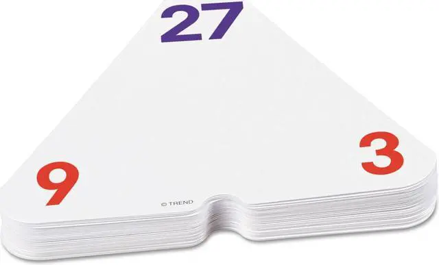 Alt view image 18 of 19 - TREND Multiplication/Division Three-Corner Flash Cards, 8 & Up, 48/Pack