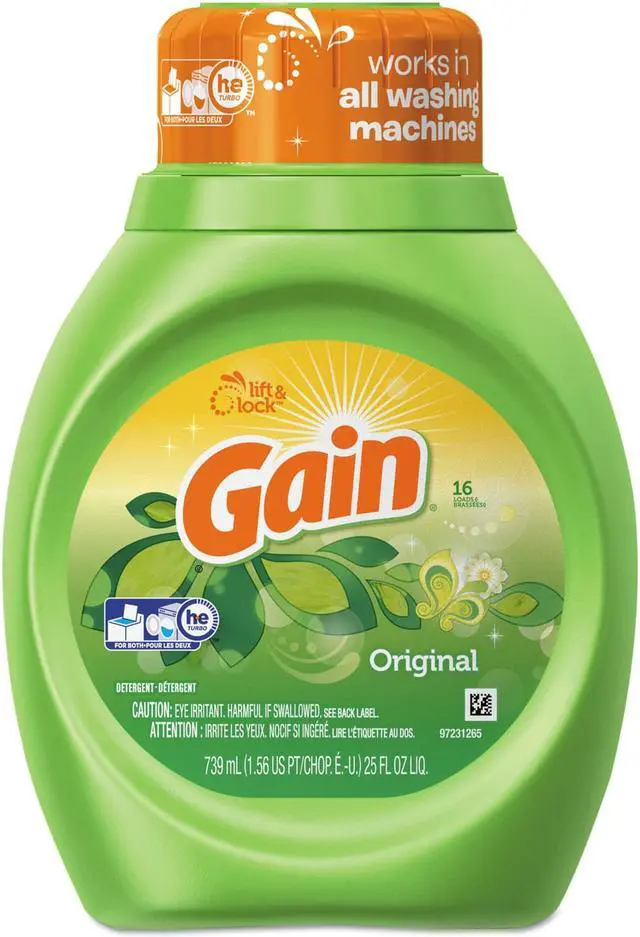 Alt view image 2 of 17 - C-Gain Laundry Liquid 2Xoriginal Fresh 6/25 Oz