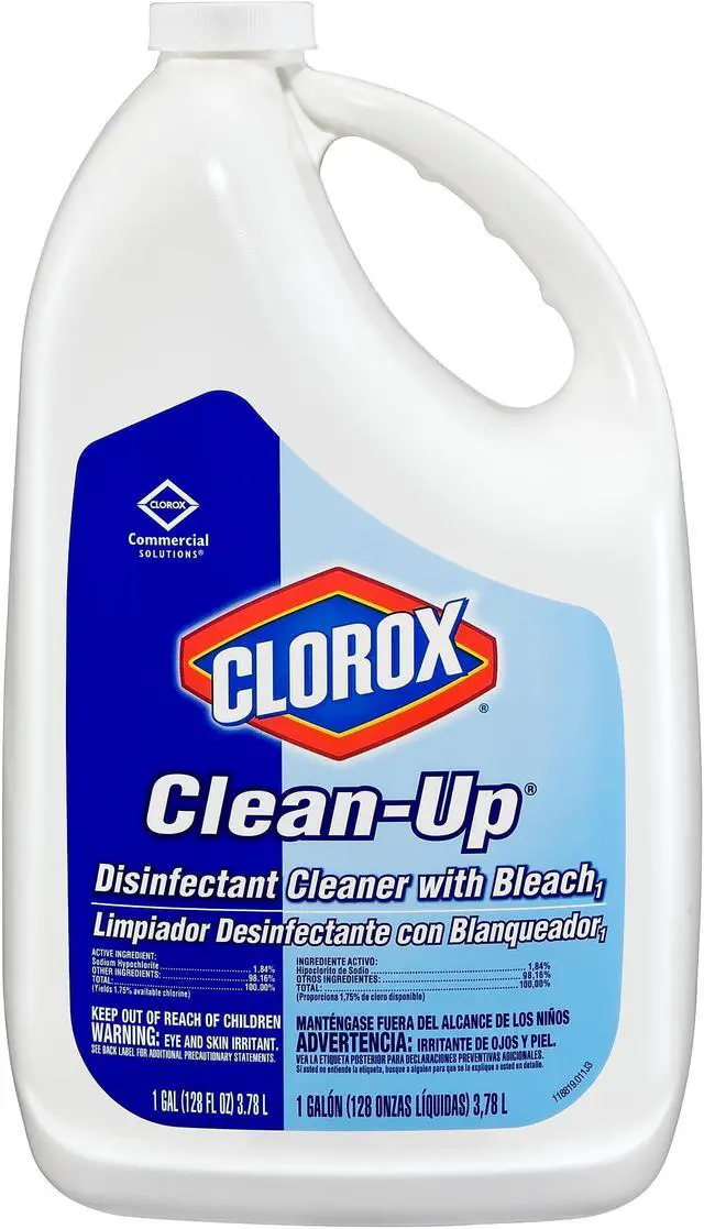 Alt view image 11 of 13 - Clorox Gallon Refill Clean-up Cleaner with Bleach 1 EA