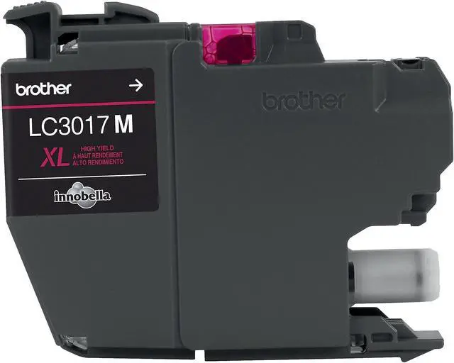 Alt view image 10 of 13 - BROTHER INTERNATIONAL CORPORAT LC3017M HIGH YIELD XL MAGENTA INK CARTRIDGE