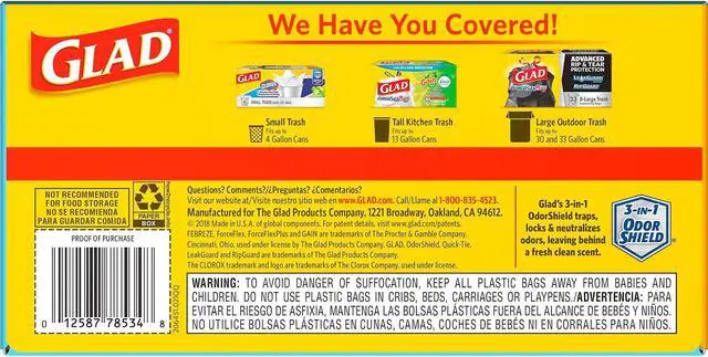 Alt view image 7 of 8 - Tall Kitchen Bags Drawstring 13gal. 80BG/BX Fresh Clean