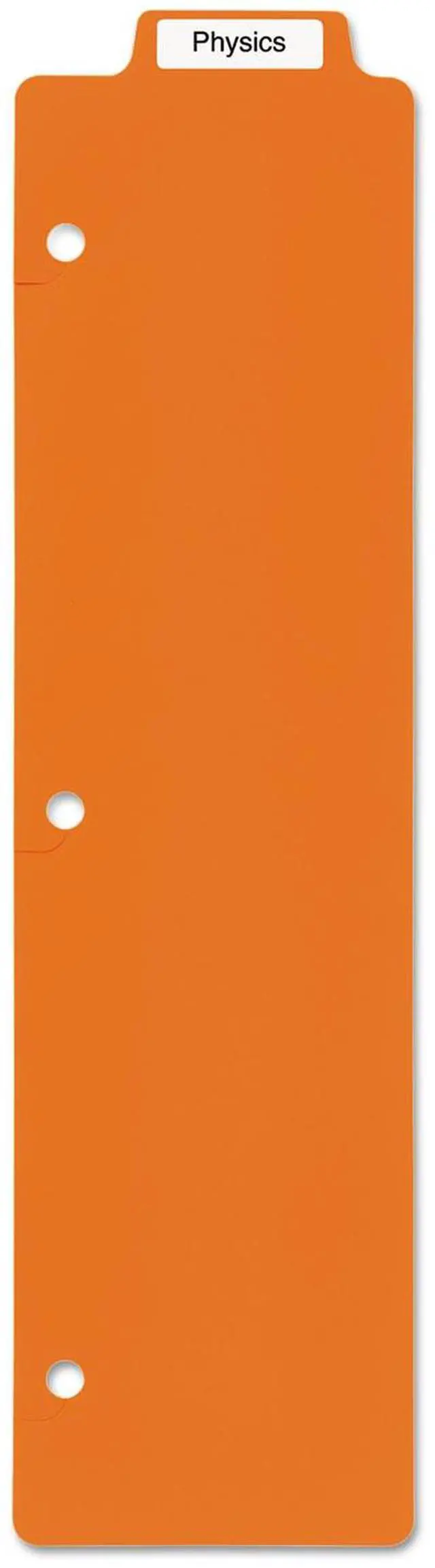 Alt view image 8 of 10 - Avery-Dennison 24908 5 Tabbed Snap-In Bookmark Plastic Dividers, Assorted Solid Color, 3 x 11.5 in.