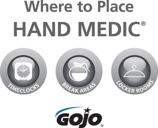 Alt view image 5 of 14 - GOJO 8745-04 Skin Conditioner, Hand Medic Series, Cartridge, 685 mL, Liquid,