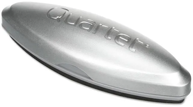 Alt view image 10 of 20 - Quartet SFEB3 Premium Magnetic 3-in-1 Glass Board Eraser, 6 1/2" x 2" x 1 3/8", Silver