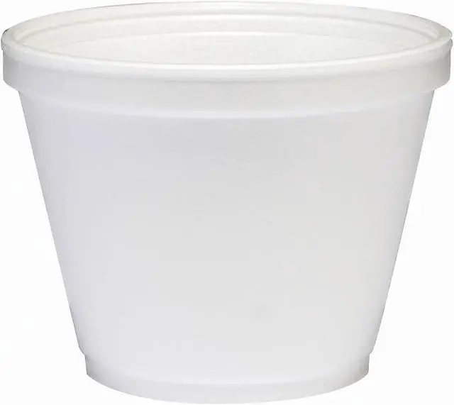 Main image of Hinged-Lid Food Containers, Foam,12Oz, White, 25/Bag, 20 Bags/Carton