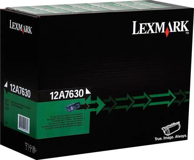 Alt view image 4 of 9 - Lexmark 12A7630 Extra High Yield Toner Cartridge - Black