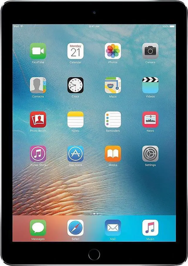 Alt view image 16 of 16 - Apple iPad Pro 2GB Memory 128GB Flash Storage 9.7" 2048 x 1536 Tablet iOS 9 Space Gray