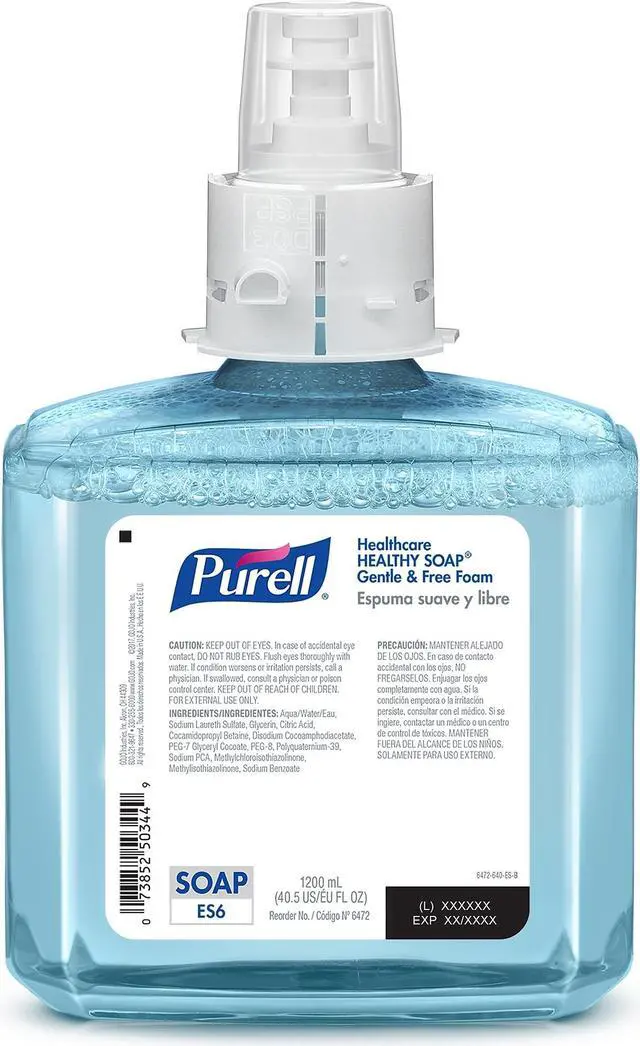 Alt view image 3 of 8 - PURELL Soap,Foam,Gentle&free 647202
