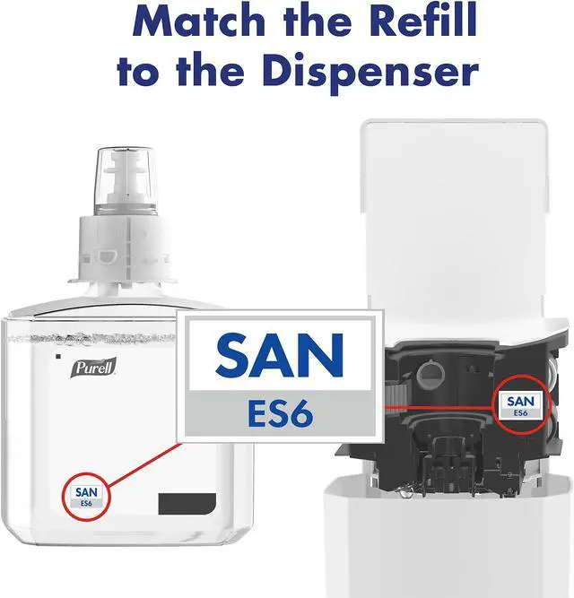 Alt view image 7 of 10 - Purell® Healthcare Advanced Unscented Foam Hand Sanitizer Refill, ES6, 40.58 Oz