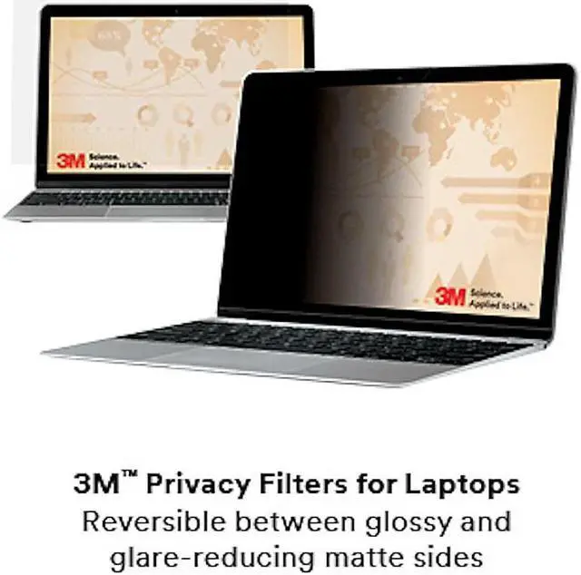 Alt view image 5 of 10 - 3M - OPTICAL SYSTEMS DIVISION PFNHP001 PRIVACY FILTER FOR HP 840 AND