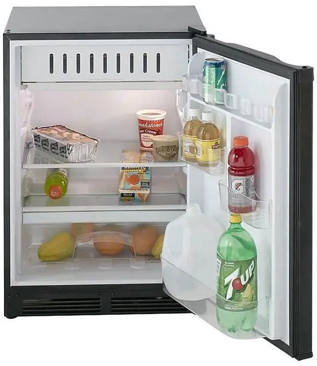 Alt view image 4 of 11 - Avanti 5.2 Cu. Ft. Refrigerator, Black (RM52T1BB)