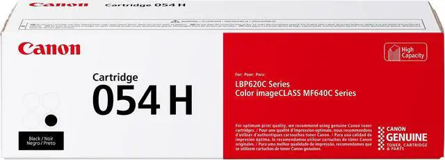Alt view image 5 of 20 - Canon 054H Toner Cartridge Black 3028C001