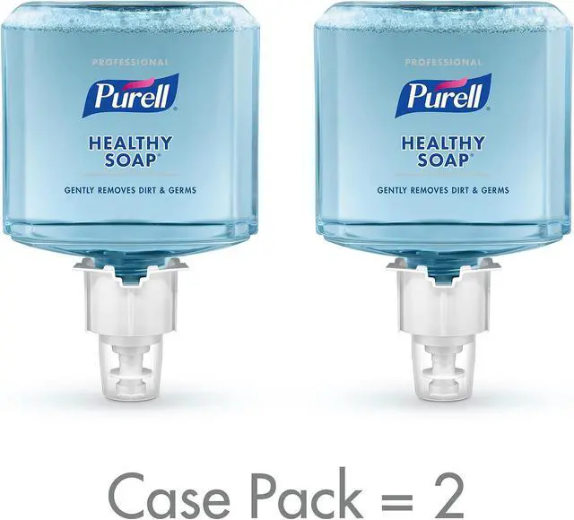 Alt view image 2 of 6 - Go-Jo Industries 507202 Purell Healthcare Healthy Soap Foam Refill 2 Pack