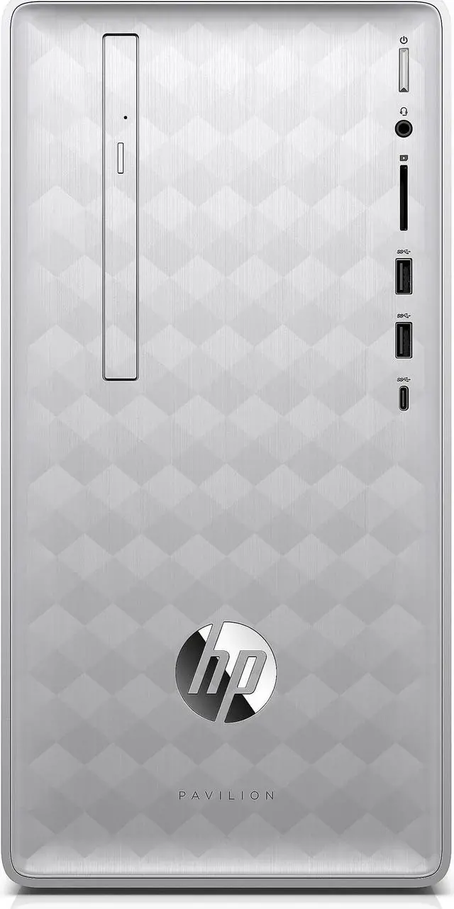 Main image of HP Desktop Computer Pavilion 590-p0070 Intel Core i7-8700 12GB DDR4 1TB HDD Intel UHD Graphics 630 Windows 10 Home 64-Bit