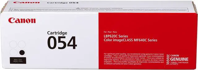 Alt view image 5 of 20 - Canon 054 Black Toner Cartridge (3024C001)