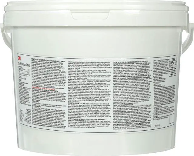 Alt view image 2 of 3 - 3M C. Diff Solution Tablets Gallon Size 140 85939