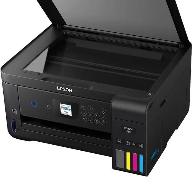 Alt view image 14 of 17 - Epson EcoTank ET-2750 Wireless All-In-One Color Supertank Printer