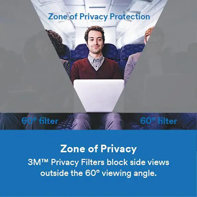 Alt view image 6 of 10 - 3M - OPTICAL SYSTEMS DIVISION PFNHP001 PRIVACY FILTER FOR HP 840 AND