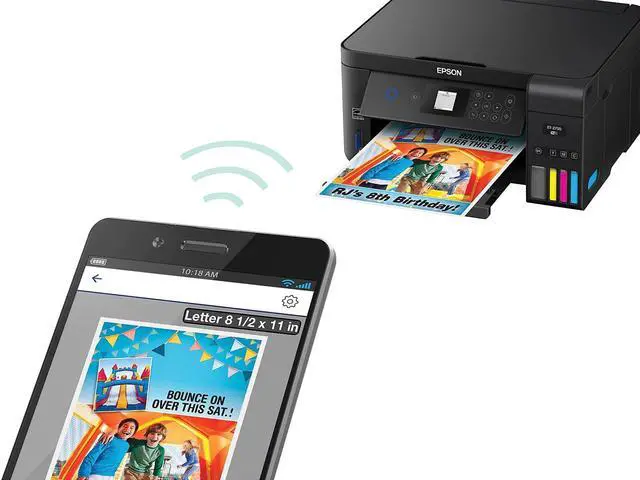 Alt view image 12 of 17 - Epson EcoTank ET-2750 Wireless All-In-One Color Supertank Printer