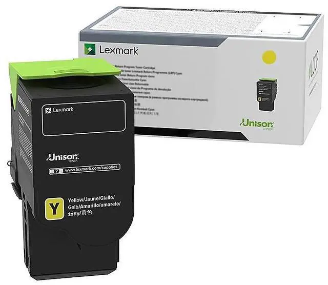 Alt view image 2 of 10 - LEXMARK C240X40 C/MC2425, 2535, MC2640 3.5K YELLOW TONER