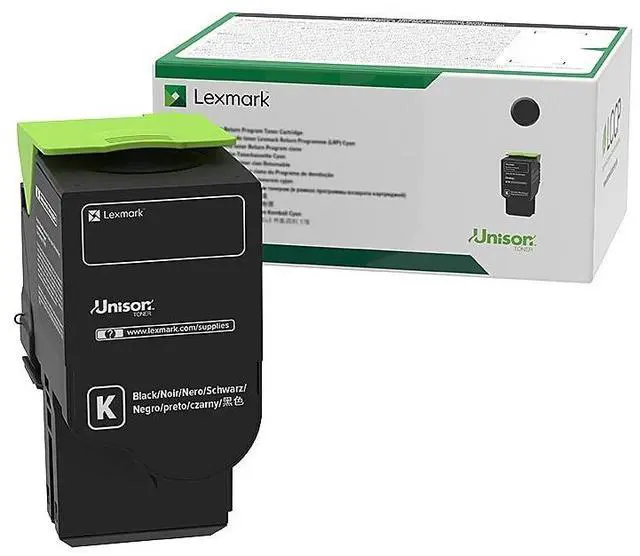 Alt view image 2 of 12 - Lexmark 78C10K0 Return Program Toner Cartridge - Black
