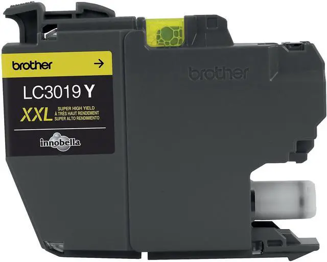 Alt view image 11 of 16 - BROTHER INTERNATIONAL CORPORAT LC3019Y SUPER HIGH YIELD XXL YELLOW INKCARTRIDGE