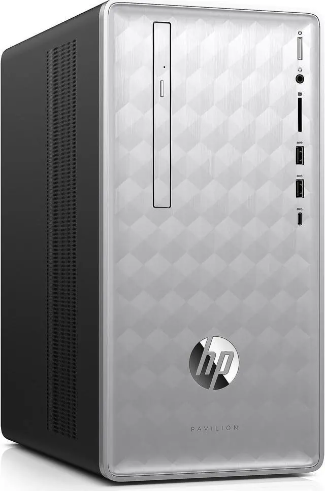 Alt view image 4 of 5 - HP Desktop Computer Pavilion 590-p0070 Intel Core i7-8700 12GB DDR4 1TB HDD Intel UHD Graphics 630 Windows 10 Home 64-Bit