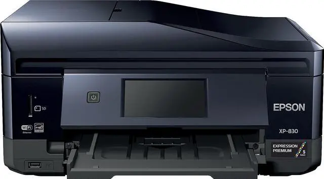 Alt view image 15 of 17 - Epson XP-830 Wireless Color Photo Printer Scanner, Copier & Fax