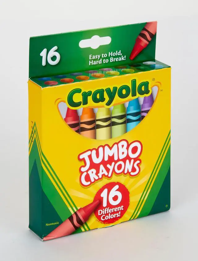 Alt view image 5 of 8 - Crayola Jumbo Crayons 16/Pack (52-0390)