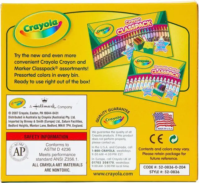 Alt view image 7 of 8 - Crayola Regular Crayon Single Color Refill Pack of 12 - Gray 52-0836-052