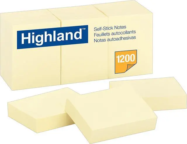 Alt view image 4 of 8 - 3M COMPANY MMM6539YW NOTES HIGHLAND YELLOW 1.5 INCH X 2 INCH