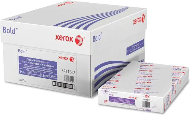 Alt view image 2 of 3 - xerox Bold Digital Printing Paper 98 Bright 24lb 8.5 x 14 White 3R11542R