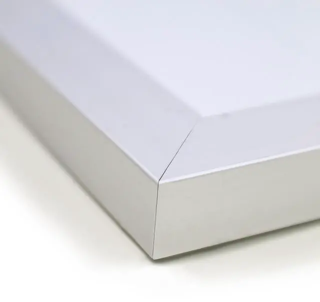 Alt view image 9 of 17 - Ghent M1-46-4 Magnetic Porcelain Whiteboard with Aluminum Frame - 72.5" x 48.5" - White Surface, Satin Aluminum Frame
