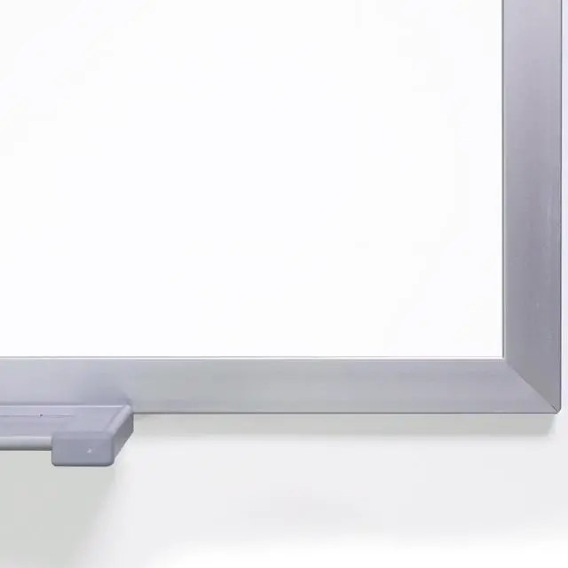 Alt view image 10 of 17 - Ghent M1-46-4 Magnetic Porcelain Whiteboard with Aluminum Frame - 72.5" x 48.5" - White Surface, Satin Aluminum Frame