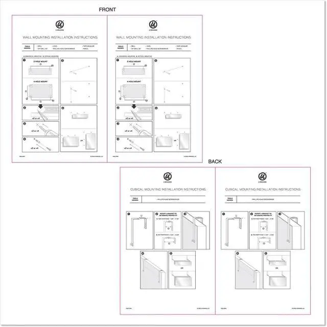 Alt view image 5 of 20 - U Brands Cubicle Glass Dry Erase Undated One Week Calendar Board 20 x 5.5 White
