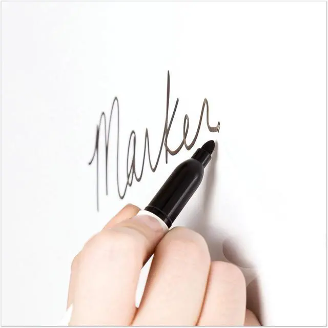 Alt view image 7 of 20 - U Brands 4N1 Magnetic Dry Erase Combo Board 36 x 24 White/Natural 3891U00-01