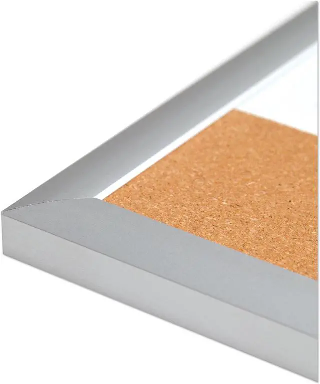 Alt view image 6 of 20 - U Brands 4N1 Magnetic Dry Erase Combo Board 36 x 24 White/Natural 3891U00-01