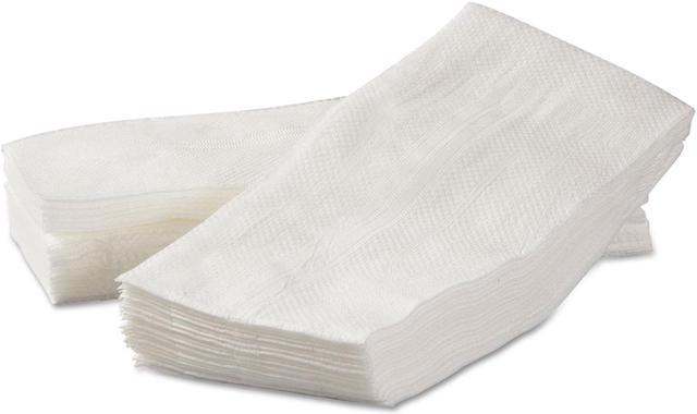 Paper Dinner Napkins, White, 15 x 17