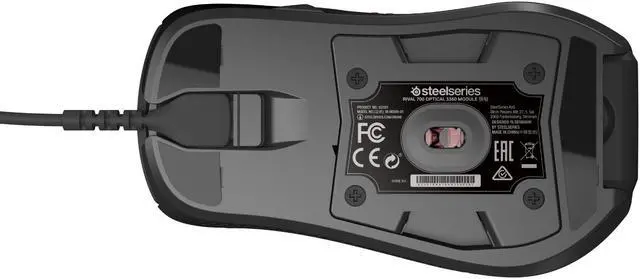 Alt view image 5 of 6 - SteelSeries 62331 Rival 700 Gaming Mouse, OLED Display, Tactile Alerts, 16000 CPI, Multicolor