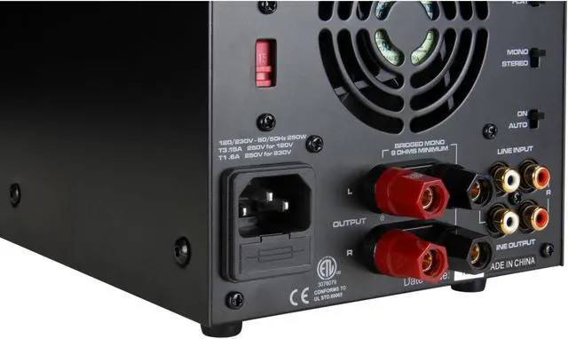 Alt view image 3 of 11 - Dayton Audio APA150 150W Power Amplifier 300-812