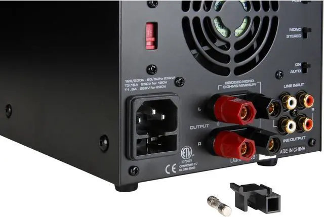 Alt view image 6 of 11 - Dayton Audio APA150 150W Power Amplifier 300-812