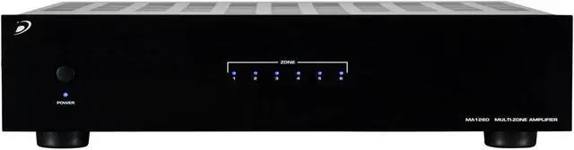 Alt view image 2 of 14 - Dayton Audio MA1260 Multi-Zone 12-Channel Amplifier 60WPC 300-8150