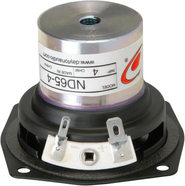 Alt view image 2 of 9 - Dayton Audio ND65-4 2-1/2" Aluminum Cone Full-Range Driver 290-204