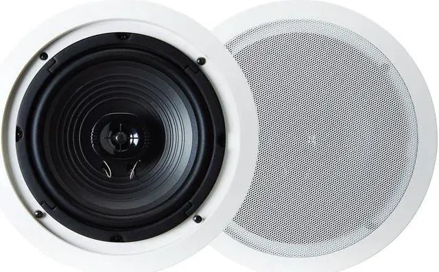 Main image of Dayton Audio CS820CT 8" 2-Way 70V Ceiling Speaker Pair 300-405