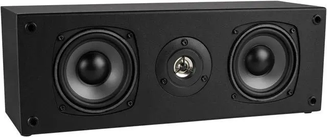 Alt view image 3 of 9 - Dayton Audio C452 Dual 4-1/2" 2-Way Center Channel Speaker 300-453