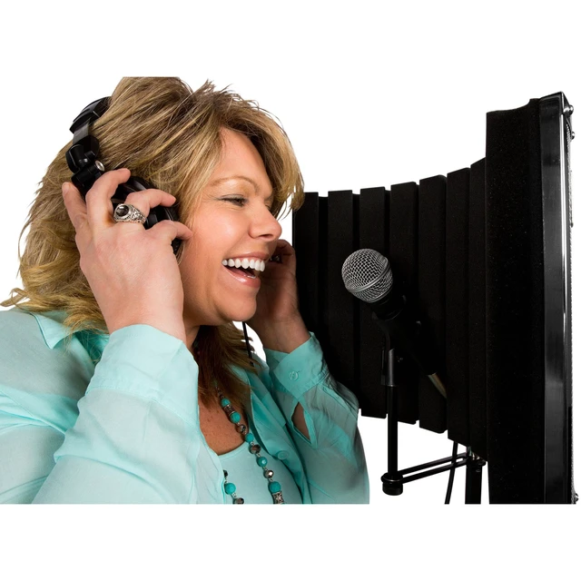 Alt view image 6 of 6 - Talent VB1 Folding Portable Vocal Booth 233-047
