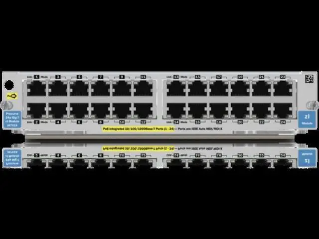 Main image of HP J8702A ProCurve Switch 5400zl 24p 10/100/1000 PoE Module