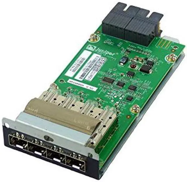 Alt view image 4 of 7 - Juniper 4-port GbE SFP Module